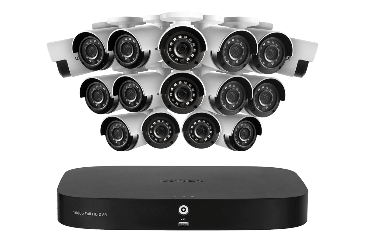 Lorex 1080p 16-channel 2TB Wired DVR System