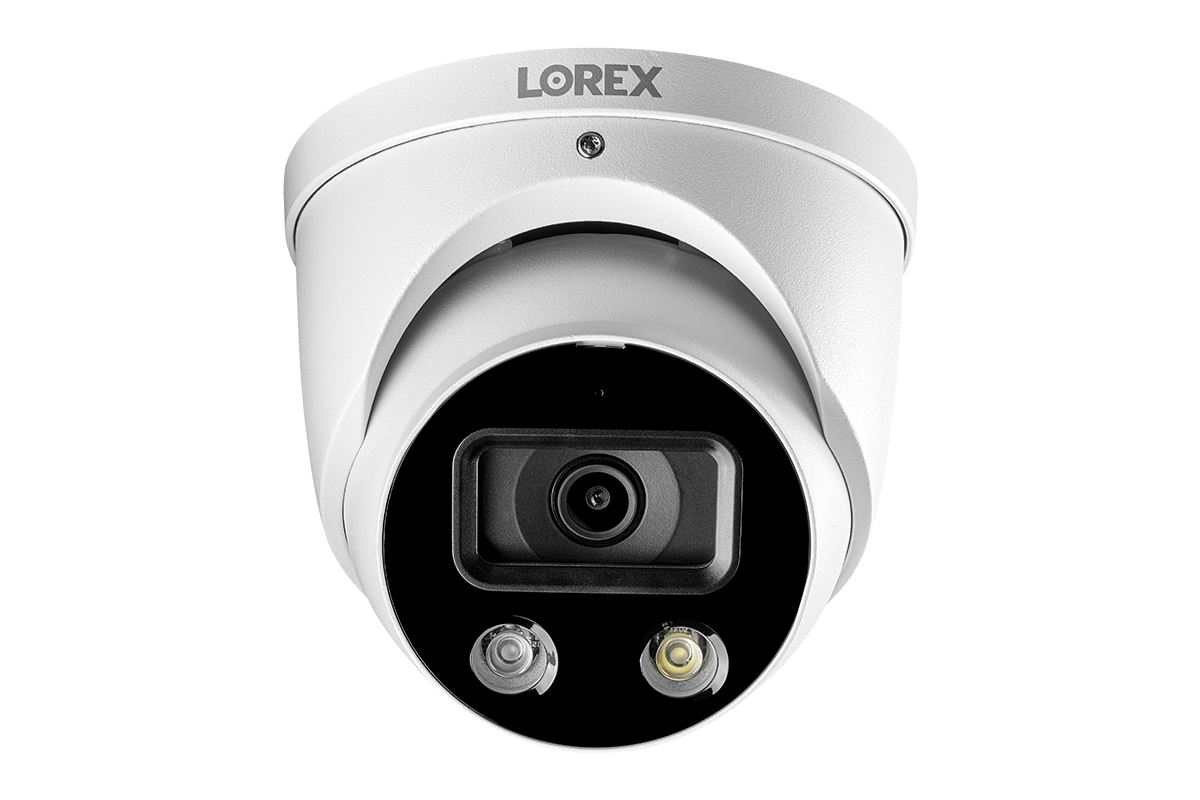 4K Ultra HD Smart Deterrence IP Dome Security Camera with Smart Motion Detection Plus