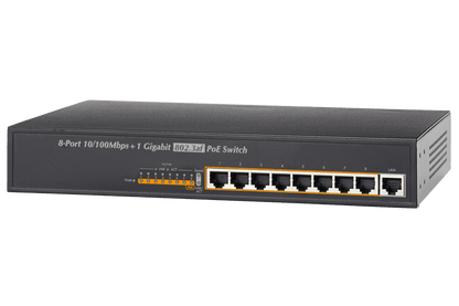 8-Channel PoE Switch