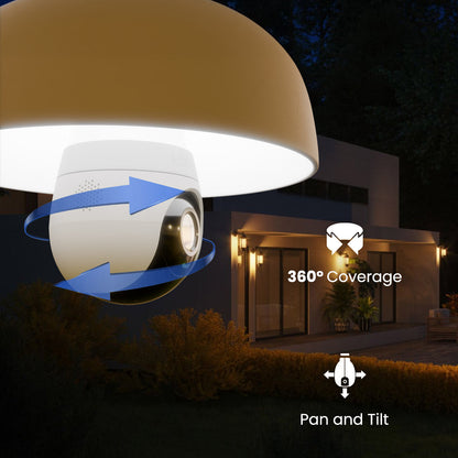 Lorex 2K Wi-Fi Smart Lightbulb Camera - Open Box