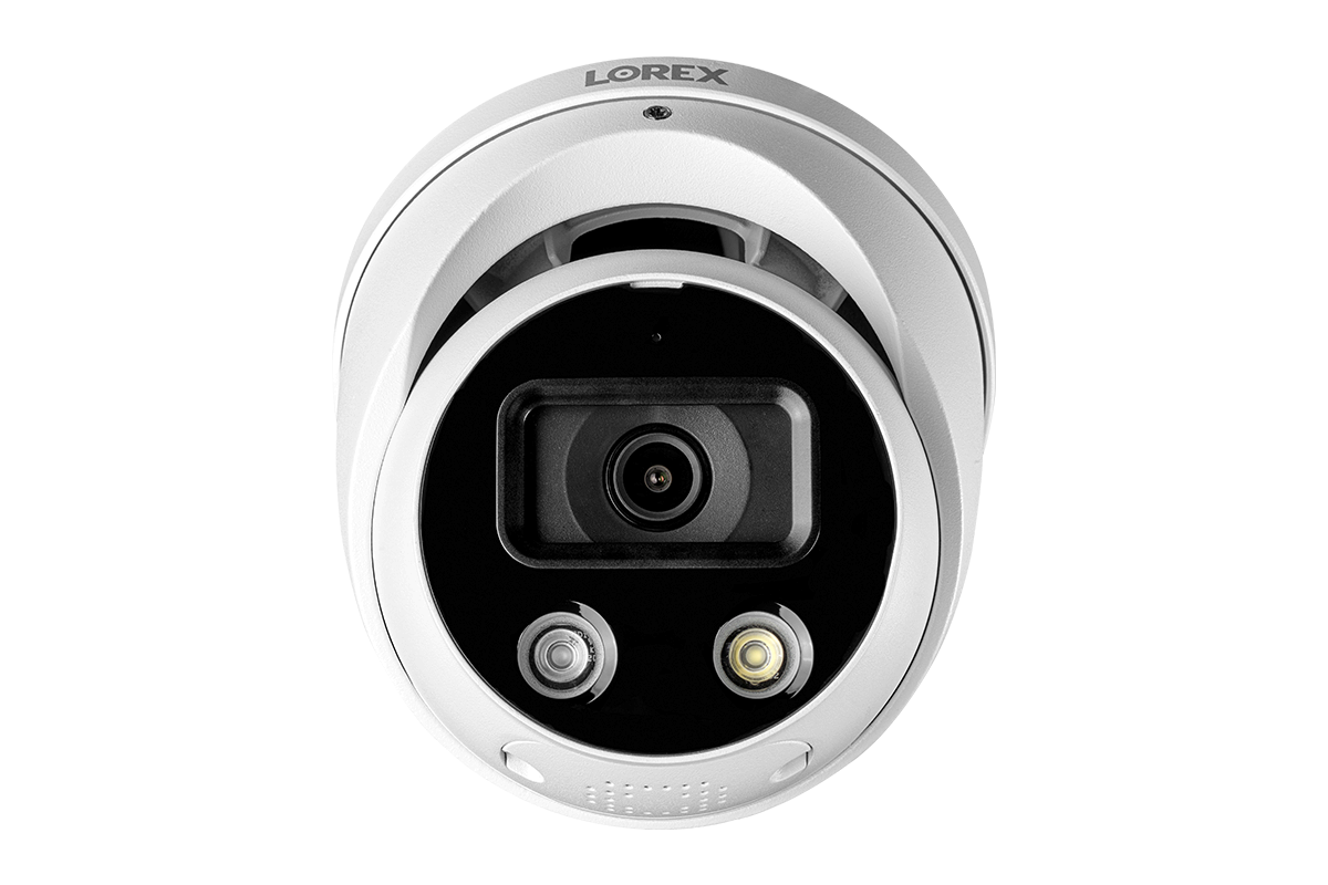 4K Ultra HD Smart Deterrence IP Dome Security Camera with Smart Motion Detection Plus