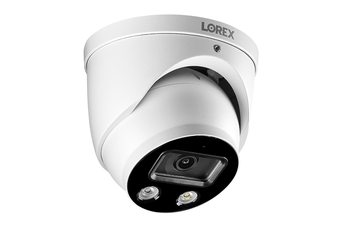 4K Ultra HD Smart Deterrence IP Dome Security Camera with Smart Motion Detection Plus
