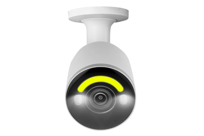 Lorex 4K IP Wired Bullet Security Camera with Smart Security Lighting and Smart Motion Detection