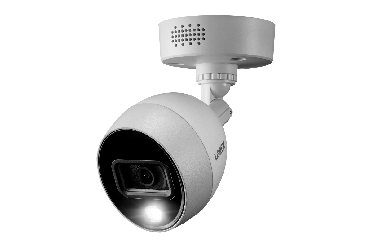 4K 8-channel 2TB Wired DVR System with 8 Active Deterrence Cameras