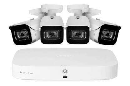4K 8-channel 2TB Wired NVR System