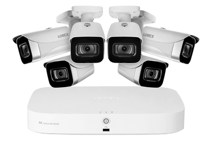 4K 8-channel 2TB Wired NVR System