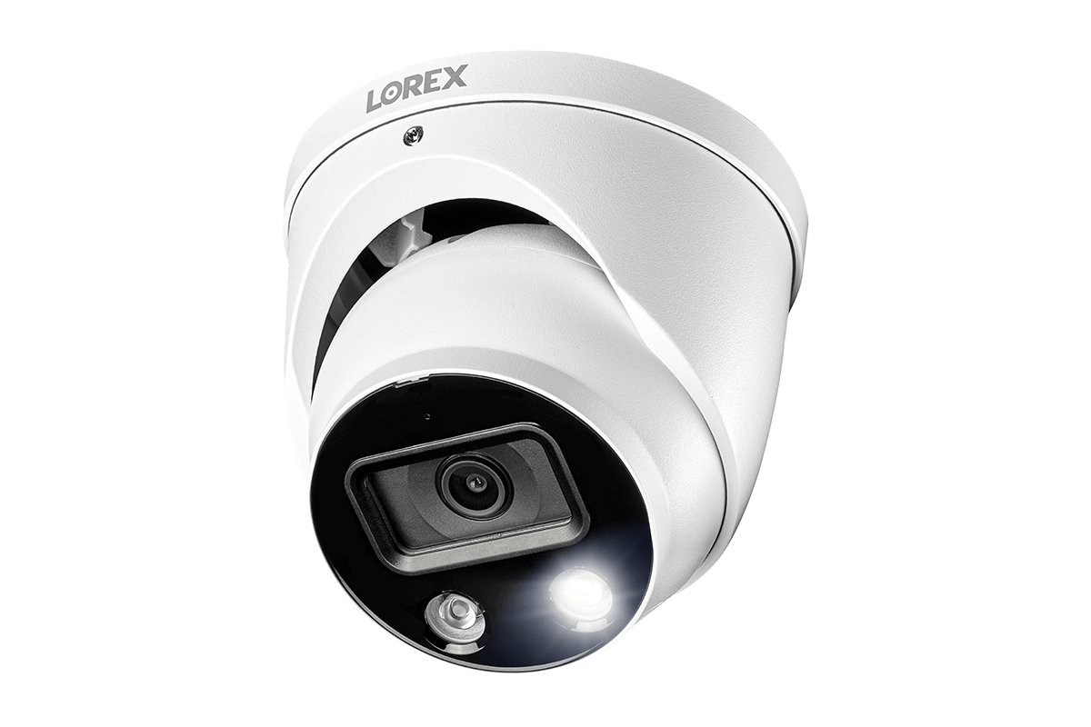 4K Ultra HD Smart Deterrence IP Dome Security Camera with Smart Motion Detection Plus