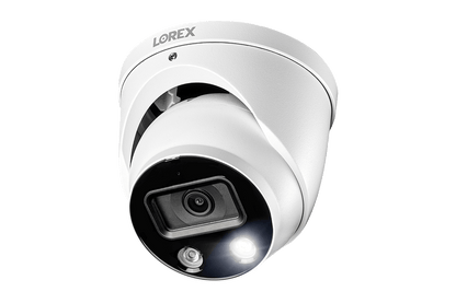 4K Ultra HD Smart Deterrence IP Dome Security Camera with Smart Motion Detection Plus