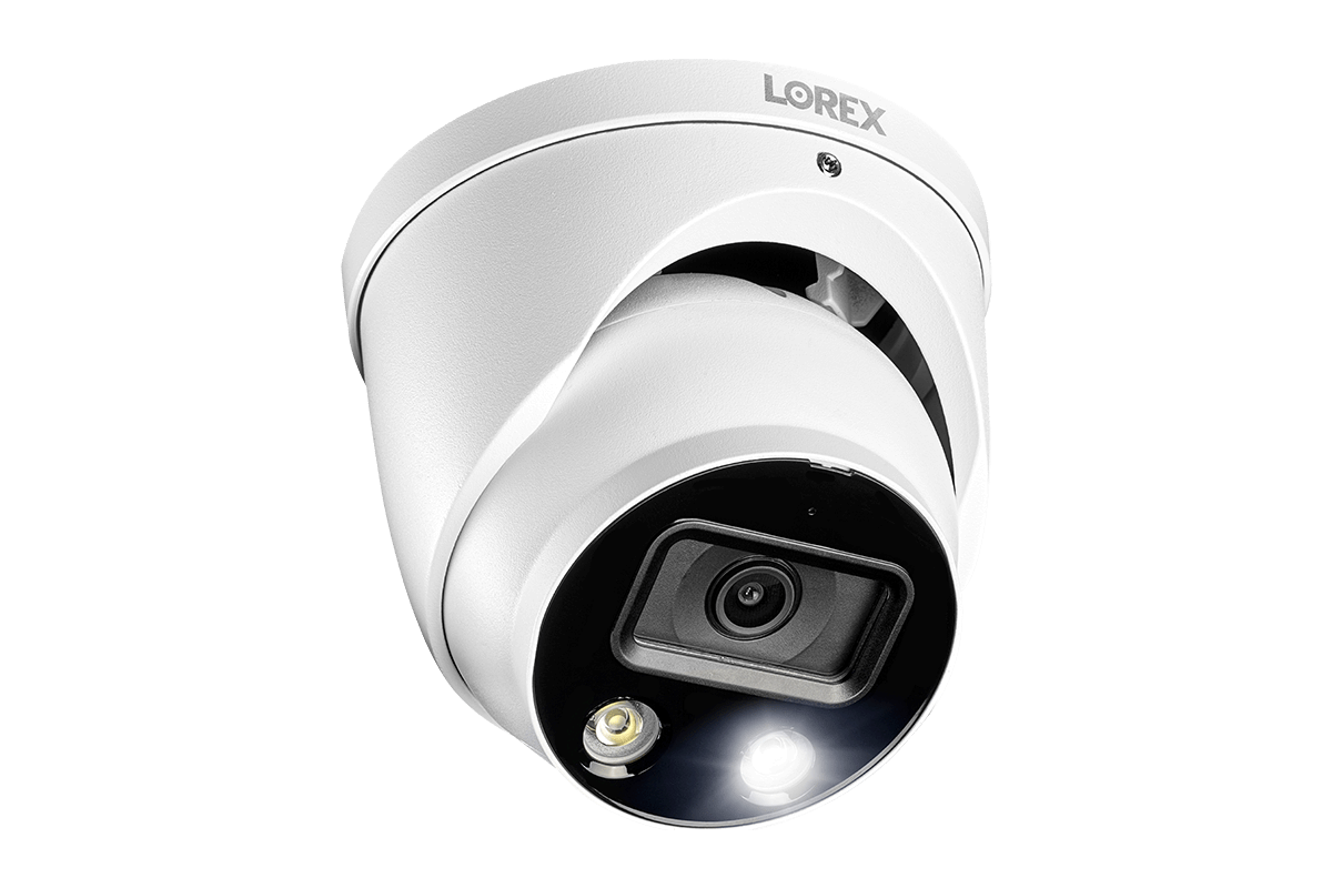4K Ultra HD Smart Deterrence IP Dome Security Camera with Smart Motion Detection Plus