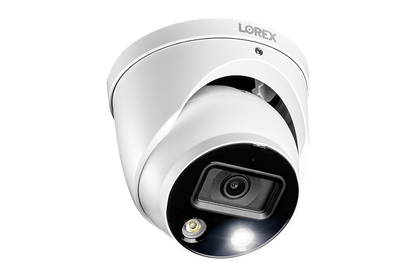 4K Ultra HD Smart Deterrence IP Dome Security Camera with Smart Motion Detection Plus