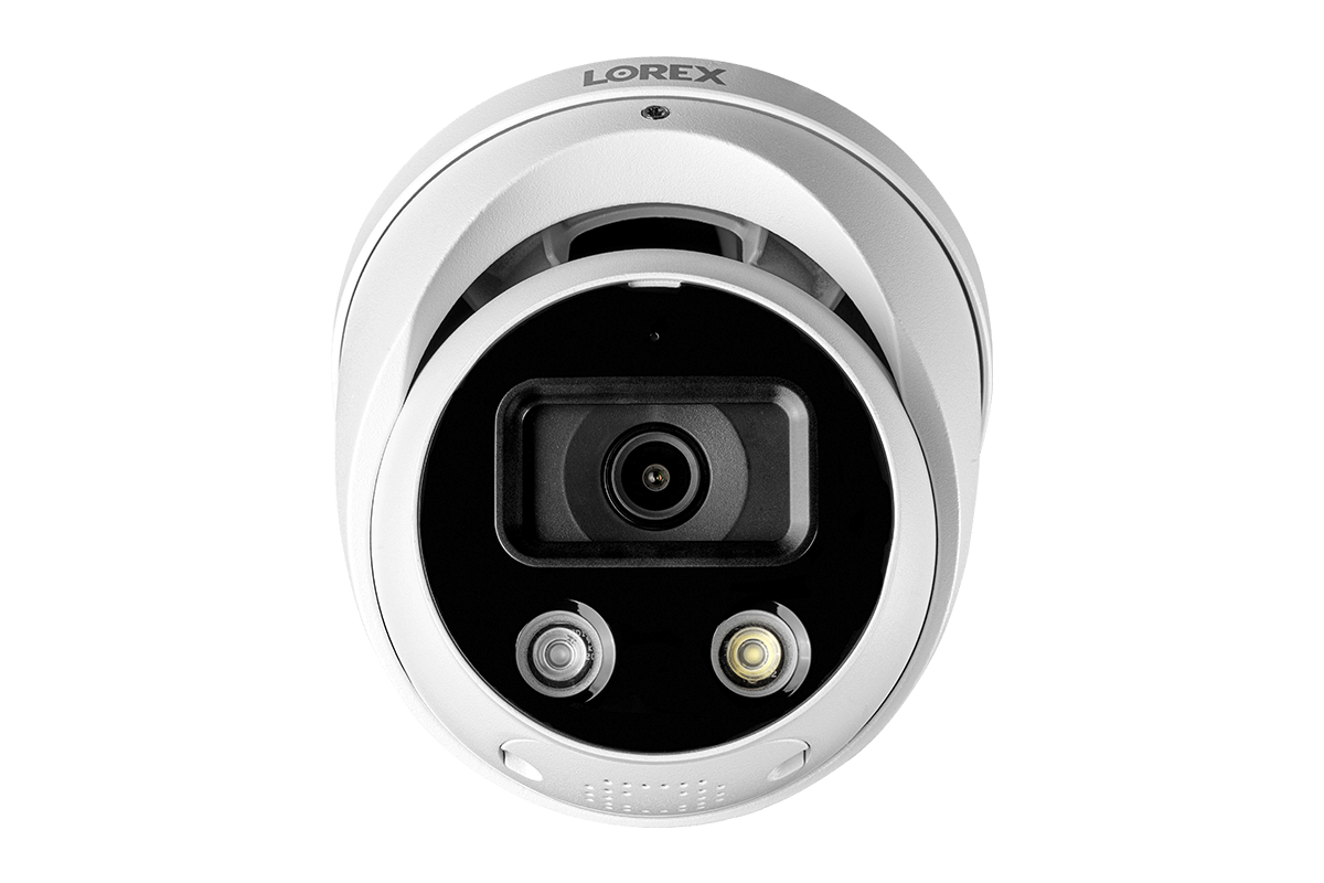 4K Ultra HD Smart Deterrence IP Dome Security Camera with Smart Motion Detection Plus