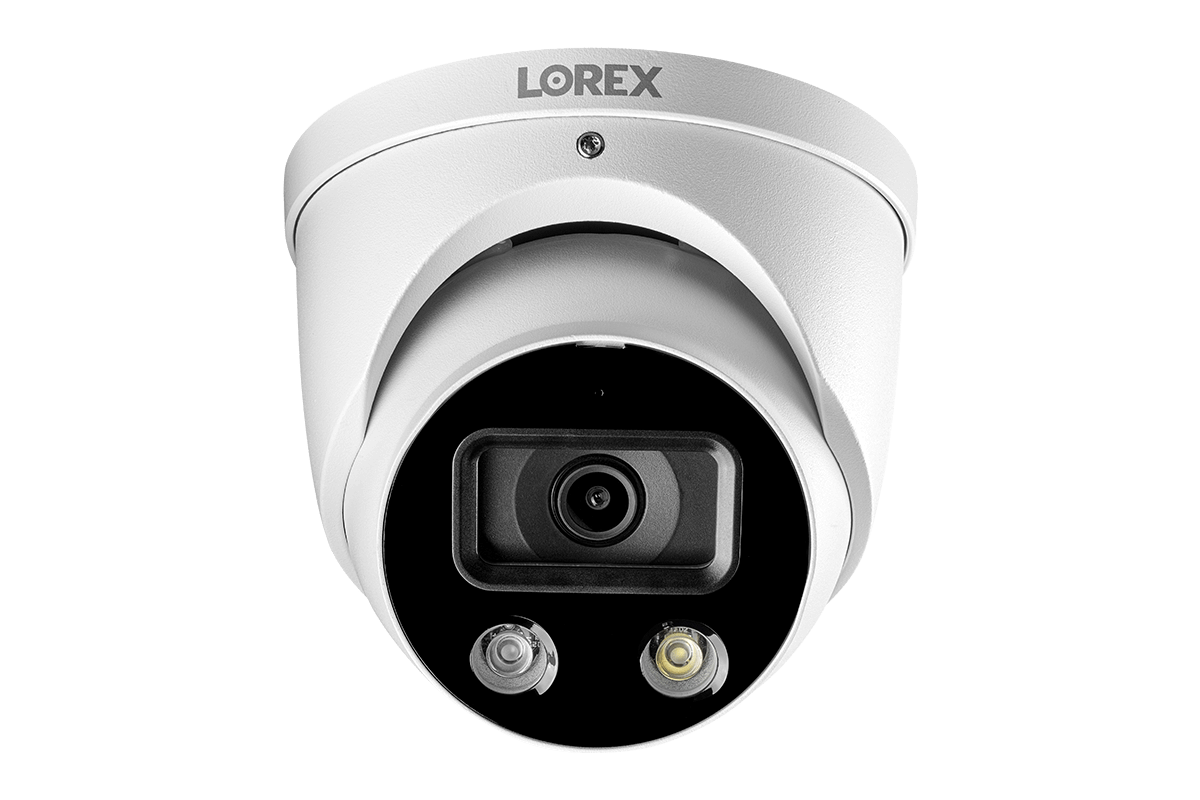 4K Ultra HD Smart Deterrence IP Dome Security Camera with Smart Motion Detection Plus