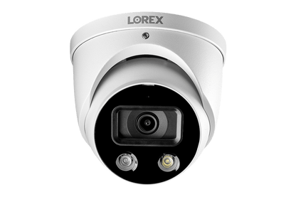 4K Ultra HD Smart Deterrence IP Dome Security Camera with Smart Motion Detection Plus