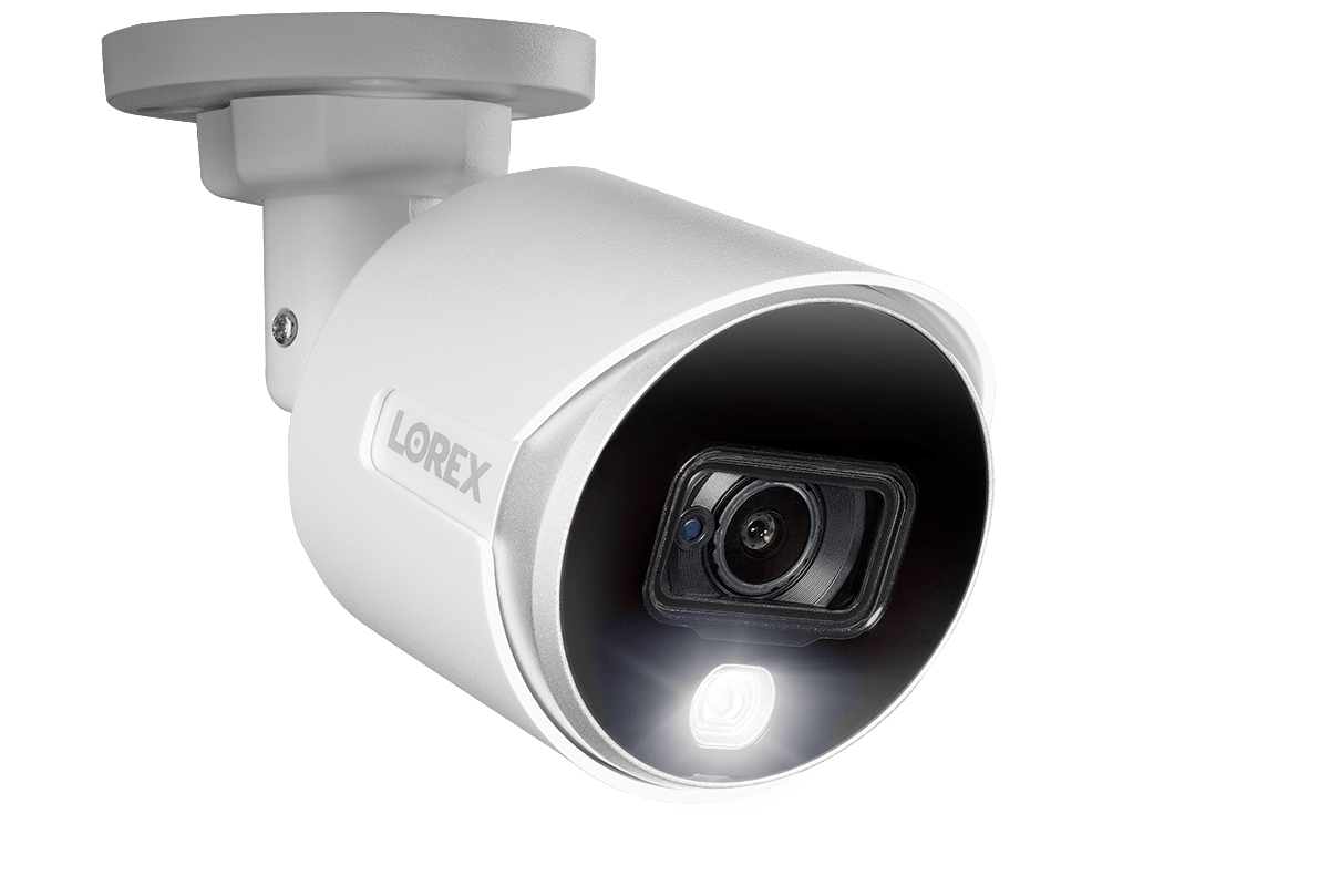 4K Wired DVR Security System with 8 Active Deterrence Cameras, Smart Motion Detection and Face Recognition