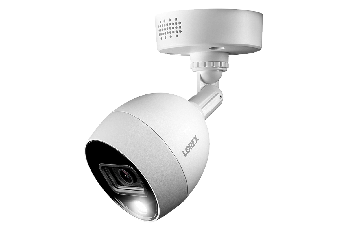 4K Indoor/Outdoor Camera 2-pack with Active Deterrence