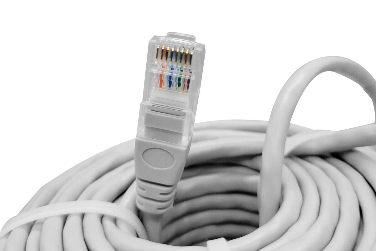 Cat5e Network Ethernet Cable for IP Security Cameras (UL-Rated)