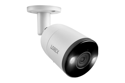 Lorex H13 4K IP Wired Bullet Security Camera with Smart Deterrence and Smart Motion Detection