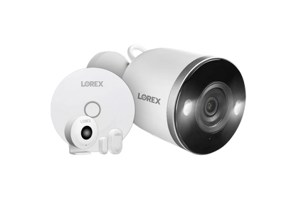 2K Spotlight Wi-Fi Security Camera Plus Sensor Kit