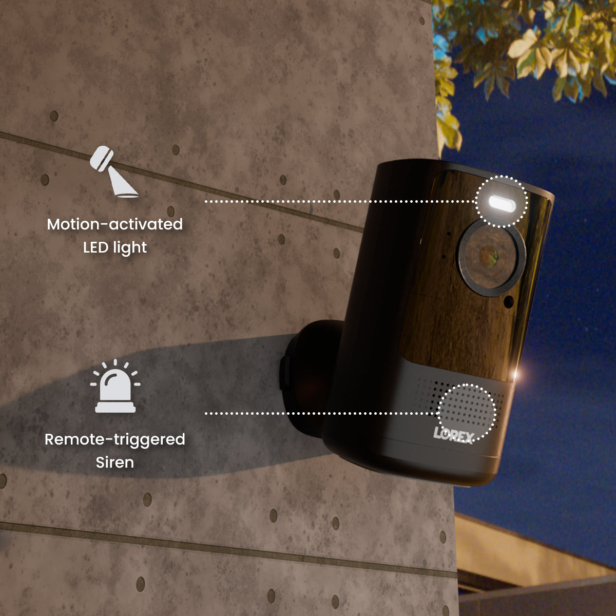 Lorex 4K Spotlight Battery Wi-Fi Security Camera - Open Box