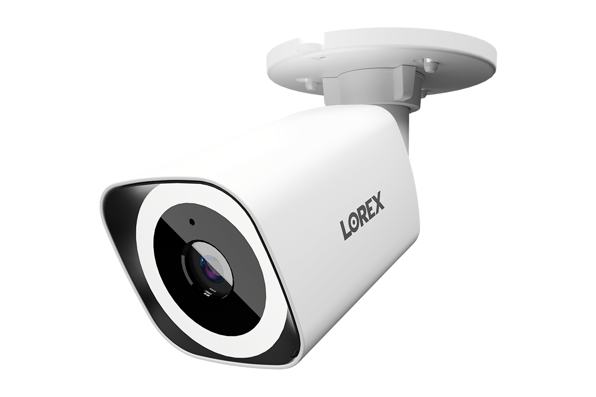 Lorex Connect 4K Wired PoE Bullet Camera with Smart Security Lighting