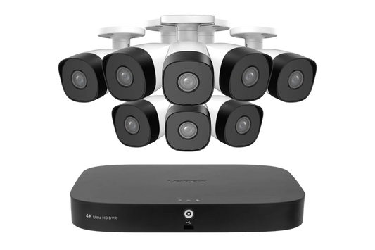 Lorex Classic Fusion Series 4K 20-Channel (16 Wired + 4 Fusion Wi-Fi) 1TB DVR Wired System with 1080p Analog Bullet Security Cameras