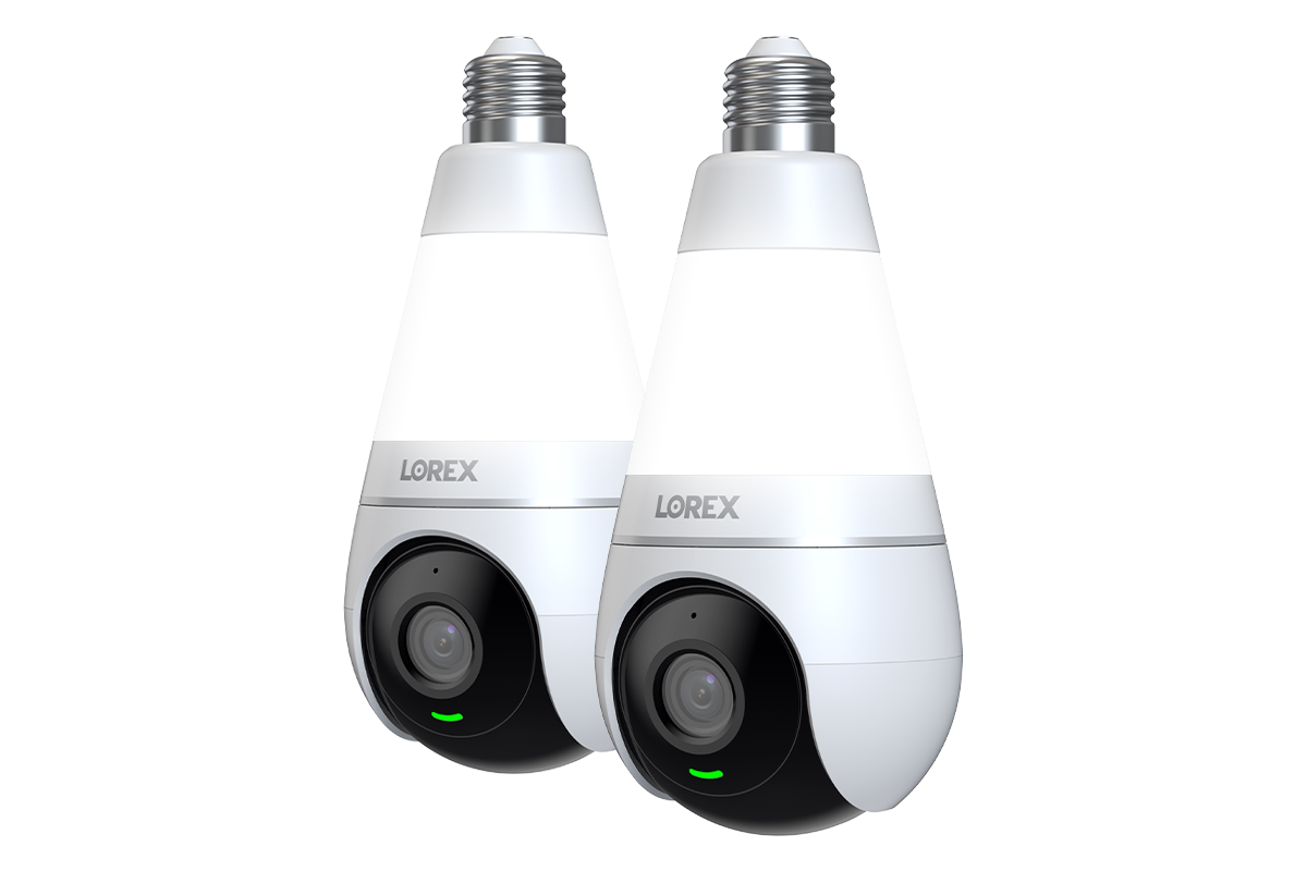 Lorex 2K Wi-Fi Smart Lightbulb Camera - Open Box