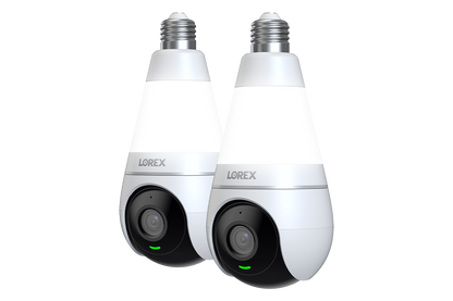 Lorex 2K Wi-Fi Smart Lightbulb Camera - Open Box