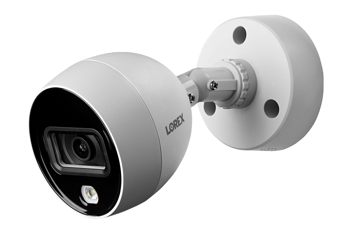 4K Indoor/Outdoor Camera 2-pack with Active Deterrence