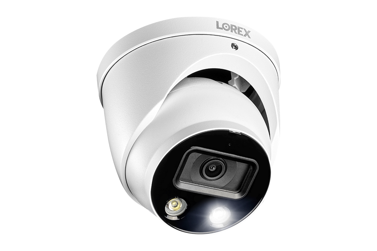 4K Ultra HD Smart Deterrence IP Dome Security Camera with Smart Motion Detection Plus