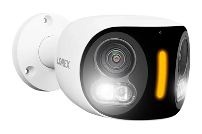 Lorex 4K Dual Lens Wi-Fi Security Camera with Smart Security Lighting