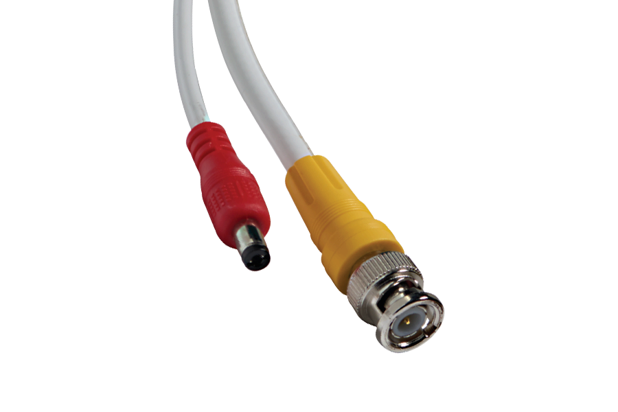High performance BNC Video/Power Cable for Lorex Analog Security Systems (120ft)