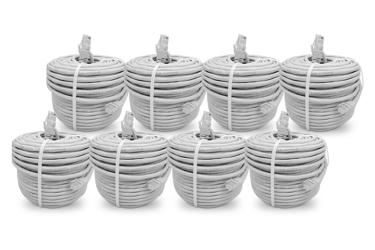 Cat5e Network Ethernet Cable for IP Security Cameras (UL-Rated)